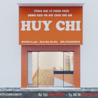 Thiết kế cửa hàng bánh kẹo - La Phù - Huy Chi